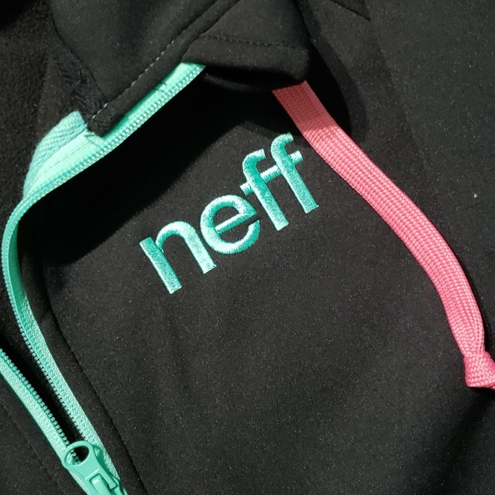 NWOT Neff Daily Tech Fleece Zip Up Hoodie